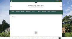 Desktop Screenshot of hotelquarcino.it