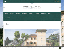Tablet Screenshot of hotelquarcino.it